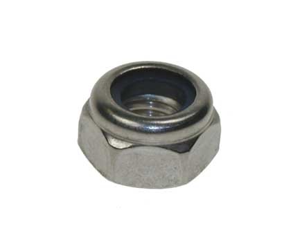Hex Lock Nut M10 SStainless Steel A2 Din 985