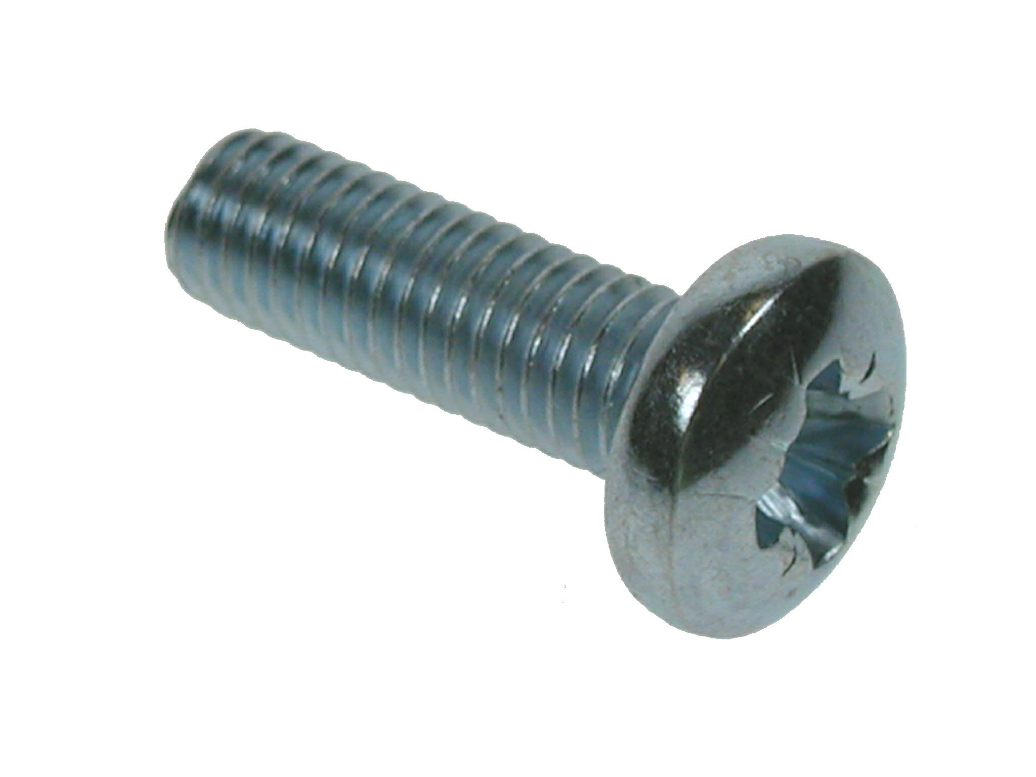 Machine Screw Pan Pozi M4 x 12 Plated Din 7985 Z