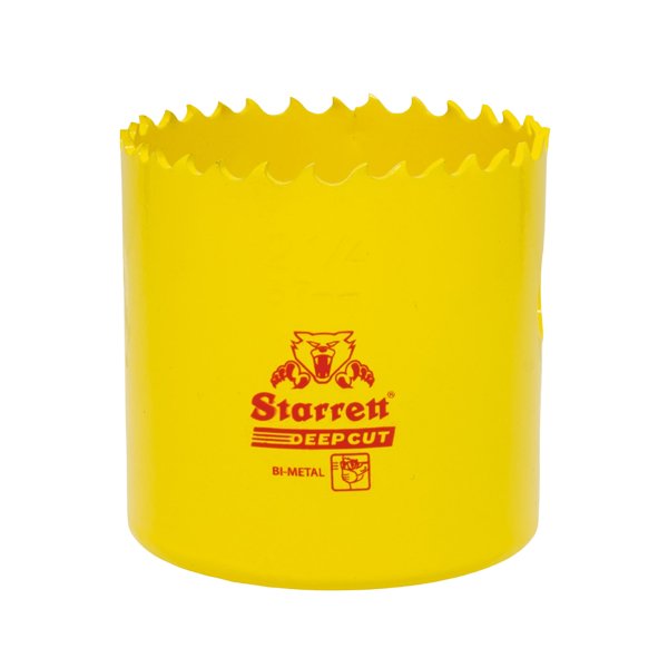 Starrett Deep Cut Holesaw HSS Bi-Metal 60mm