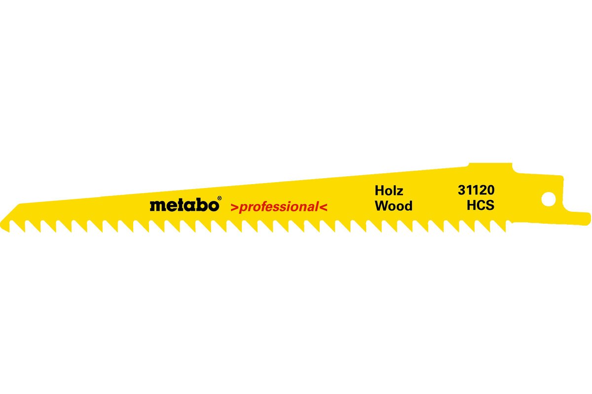Sabre Saw Blades Wood 150mm 6tpi  2 pack
