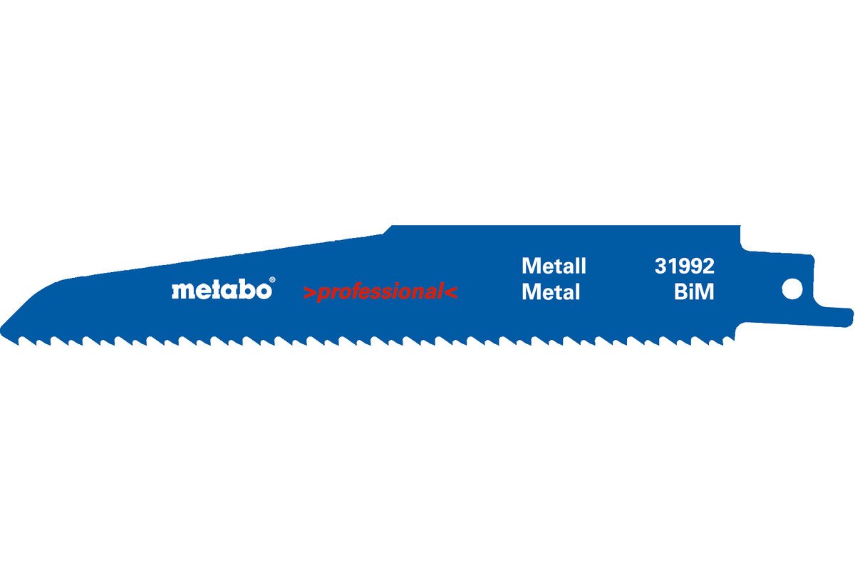Sabre Saw Blades BiM 8+10tpi, 5 Pack 150mm  Metal Sheets 4-10mm Pipes,Profiles 20-100mm
