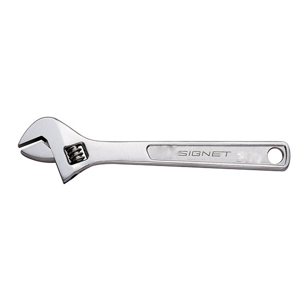 Signet Heavey Duty Adjustable Chrome Wrench 18in
