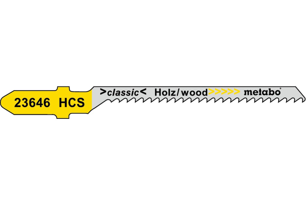 Jigsaw Blade - Wood 57mm curved cut 2-20 mm 12tpi (5s) Wood 57mm curved cut 2-20 mm 12tpi (5s)