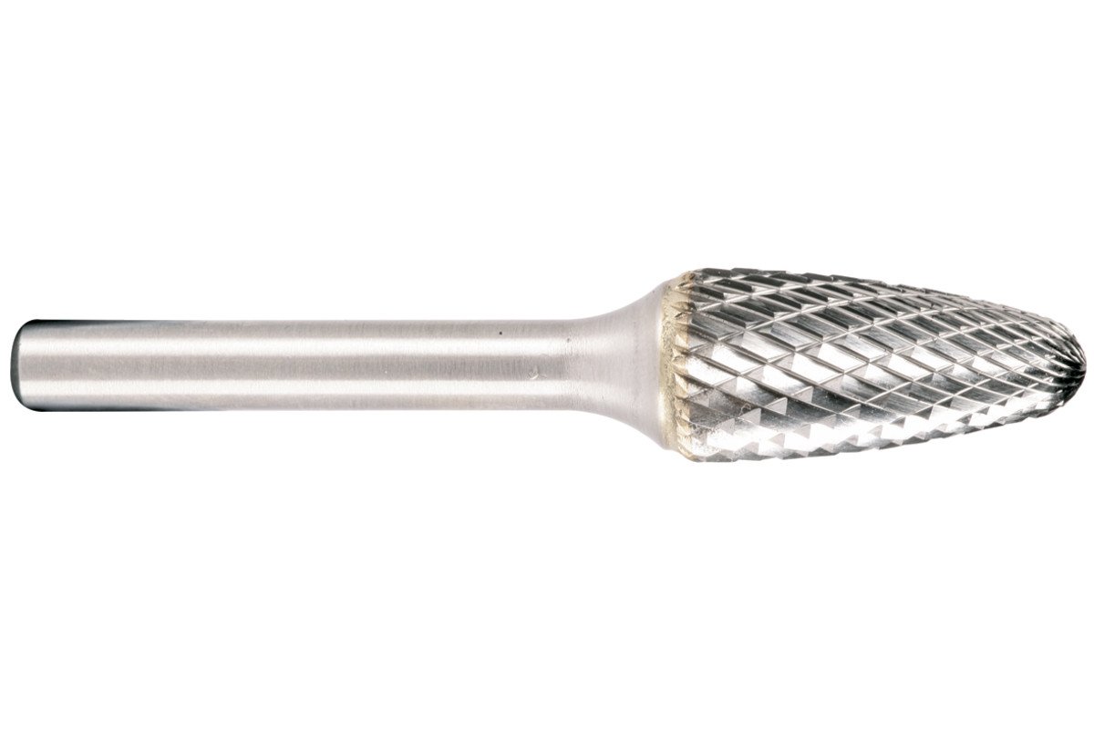 Semi Cicular Shape Rotary Burr 12 x 25mm Shaft 6mm