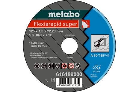 Metabo Fleximant Super Steel Cutting Disc 115 x 1.0 x 22.2