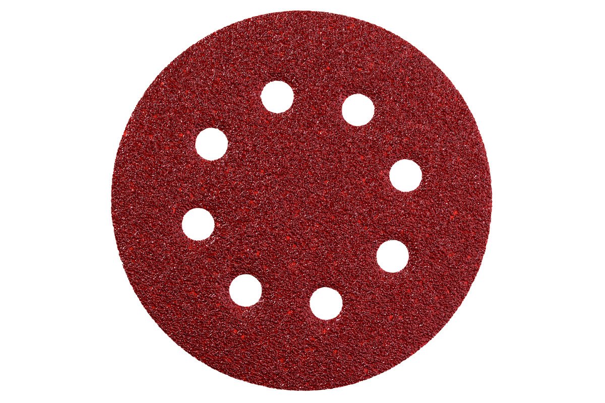 Assorted Sanding Sheet 125mm Hook and Loop fit, pack of 6, W-M, SXE