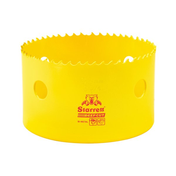 Starrett Deep Cut Holesaw HSS Bi-Metal 95mm