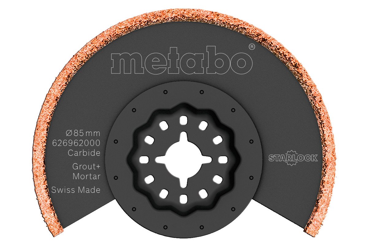 Segment Saw Blade Carbide HM 85mm Grout + Mortar Filler