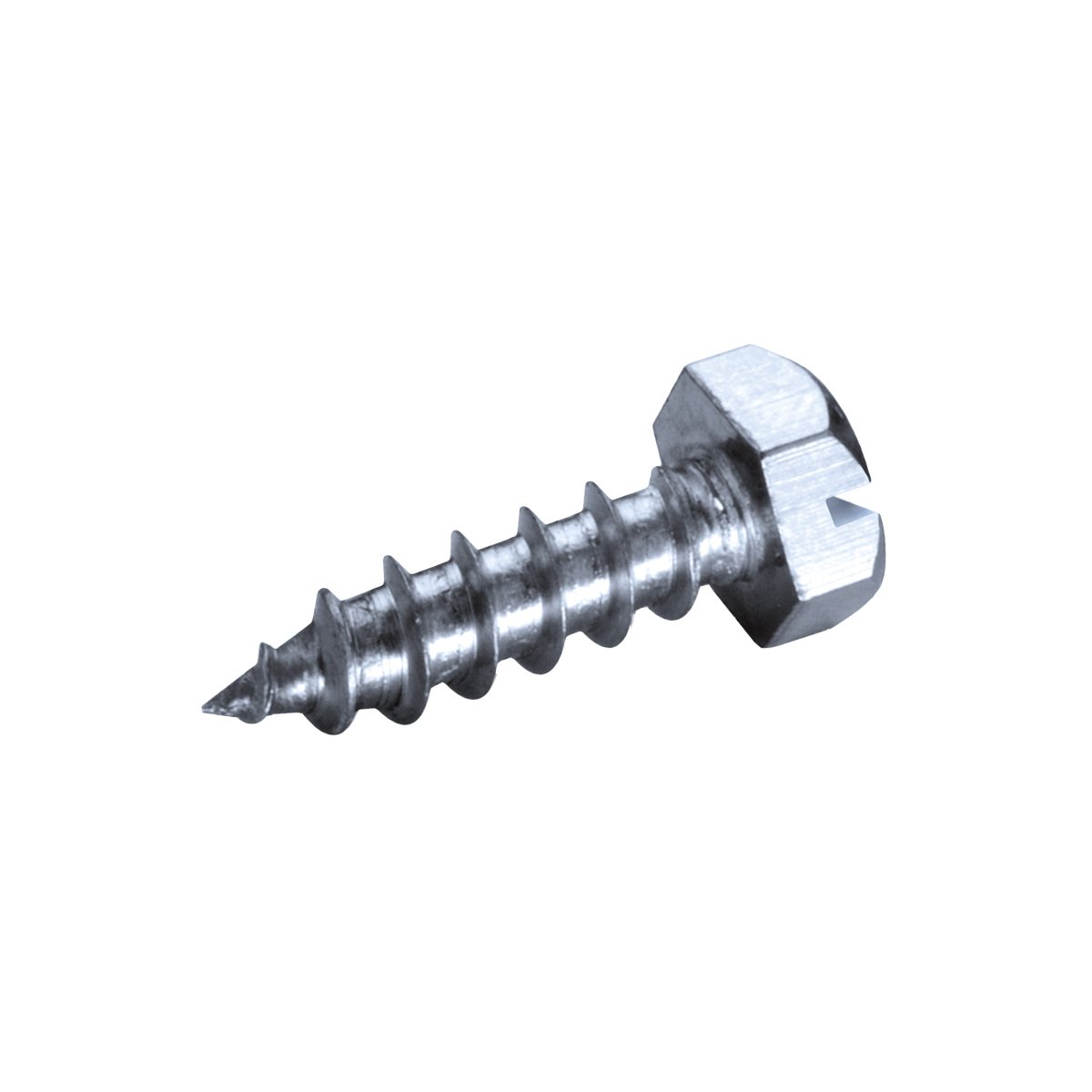 Self Tappers Hex Head 6.3 x 38mm Plated Din 7976