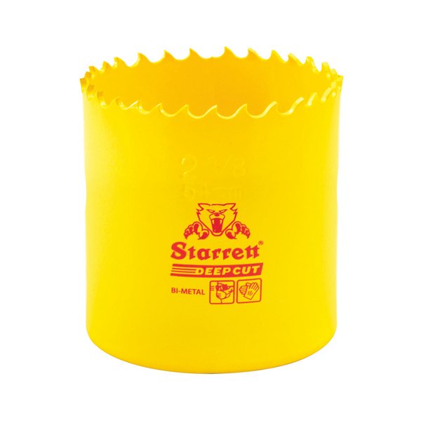 Starrett Deep Cut Holesaw HSS Bi-Metal 54mm