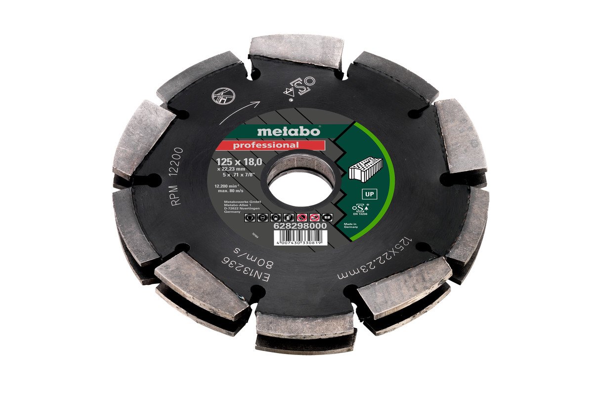 Metabo FS2 Universal 125 x 18 x 22mm