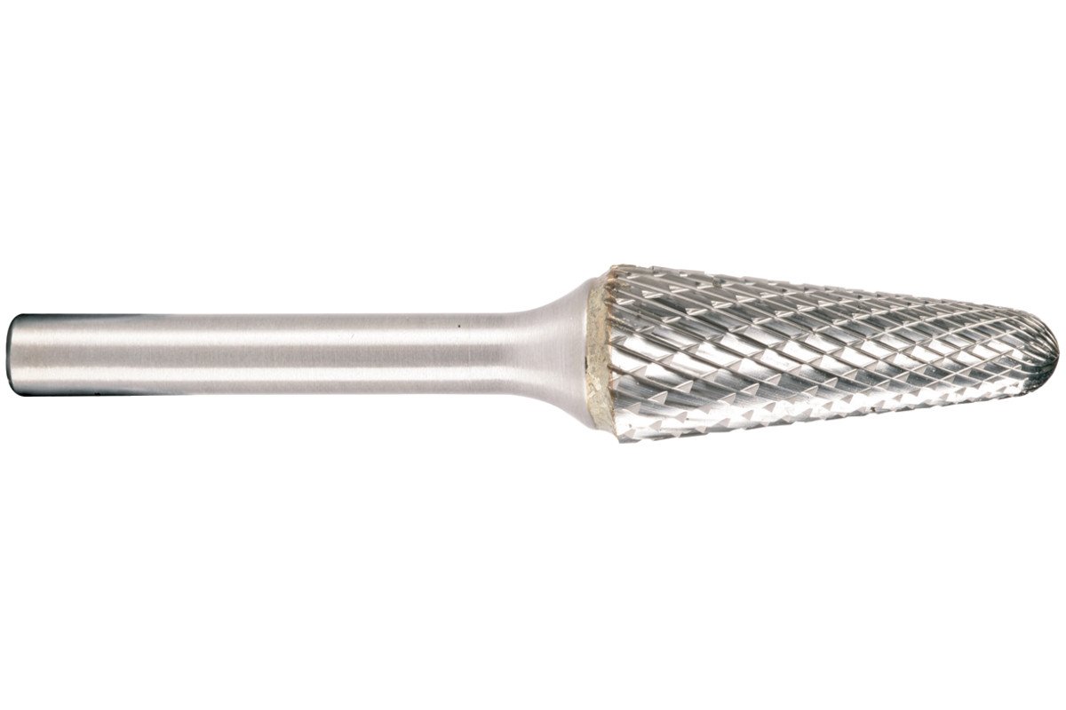 Round Taper Rotary Burr 12 x 32mm Shaft 6mm