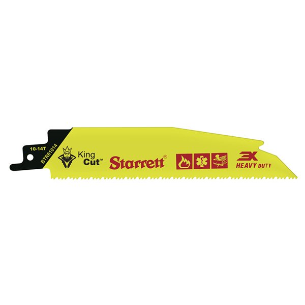 King Cut Reciprocating Saw Blade 4-10mm 10-14TPI Tapered 5 Pack