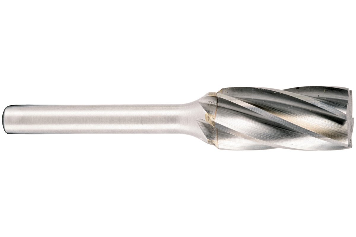 Cylindrical Aluminium Rotary Burr 12 x 25mm Shaft 6mm