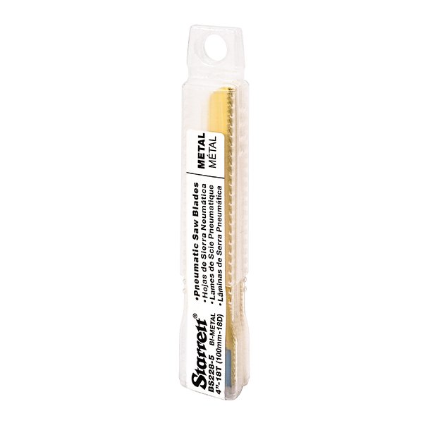 Starrett Pneumatic Metal Reciprocating Saw Blade 2.5-16mm 18TPI 5 Pack
