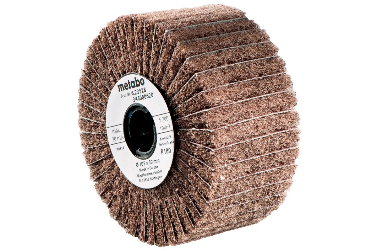 Metabo Flap Wheel / Nylon Grinding Wheel Combi P80 105 x 100mm