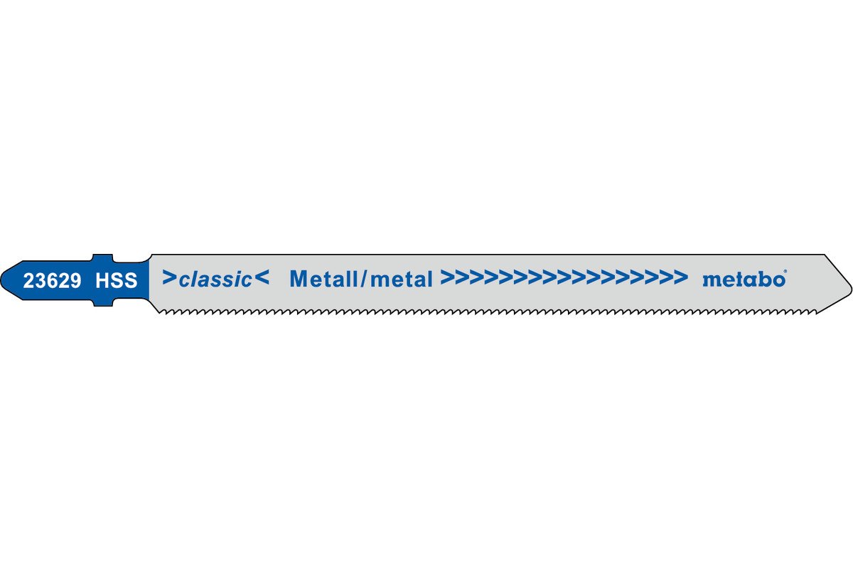 Jigsaw Blade - 1-3mm HSS 21tpi 106mm Steel 106mm 1-3mm/Sandwich HSS 21tpi