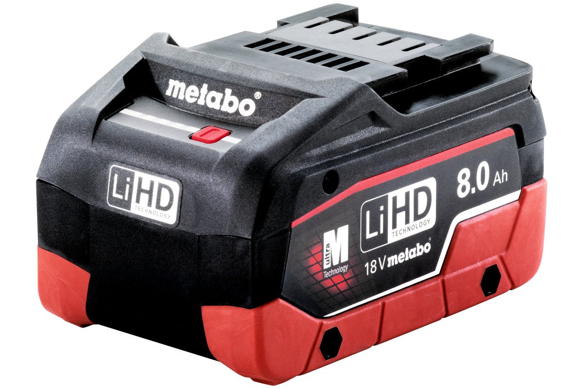 Metabo Li-HD Battery Power Extreme 18 Volt 8.0Ah