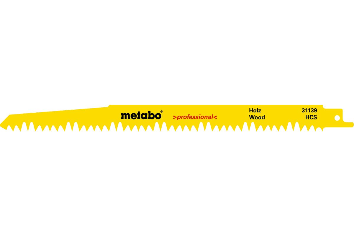 Sabre Saw Blades Wood 240mm 5tpi  2 pack