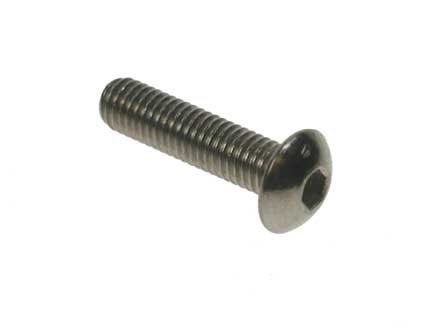 Button Head Screw M6 x 12 Stainless Steel A2