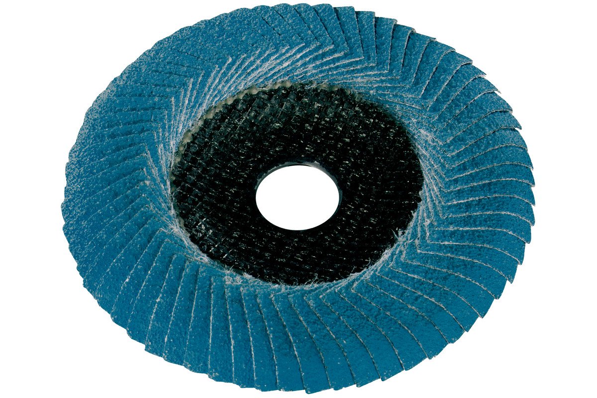 Metabo Flap Disc F-ZK Inox Convex P60 125mm Suitable for processing S/S and Steel