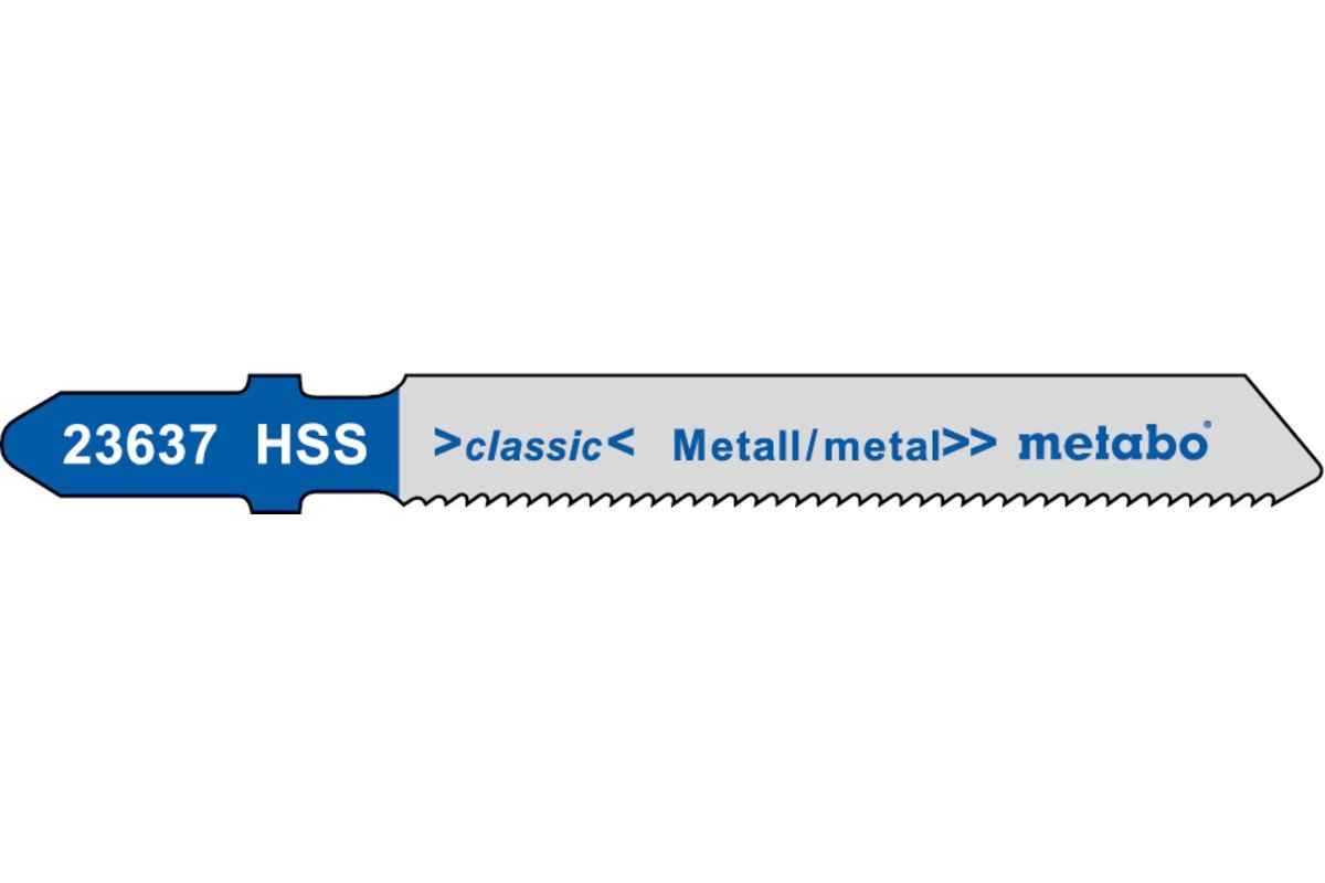 Jigsaw Blade - Steel 51mm HSS 21tpi 1 - 3 mm 5 pack