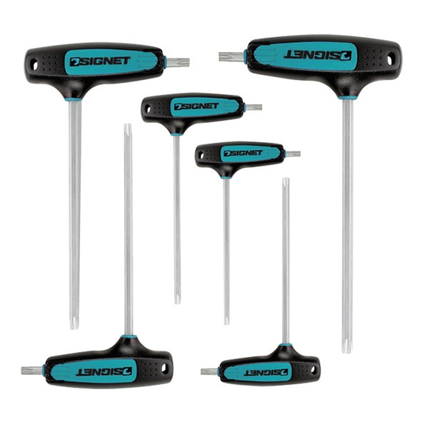 Signet Torx Set 6Pce. (T10-T40) T Handle Driver
