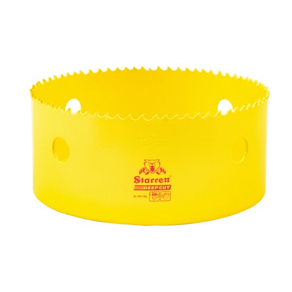Starrett Deep Cut Holesaw HSS Bi-Metal 127mm