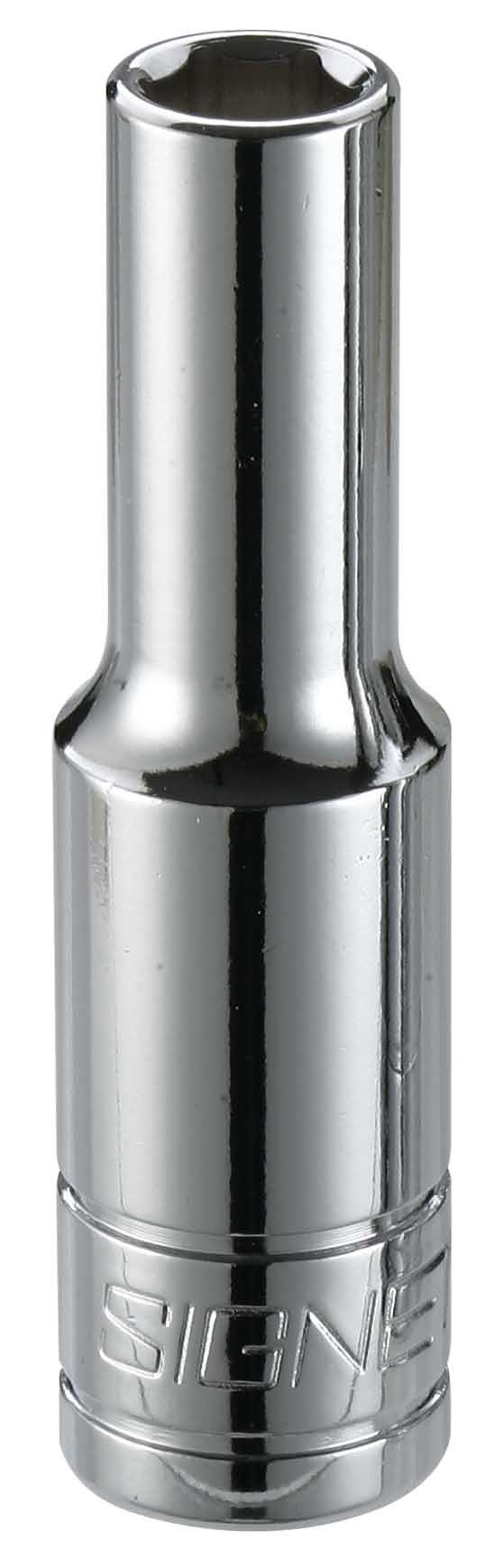 Signet 3/8in Drive 6 Point Standard Metric Deep Socket  10mm