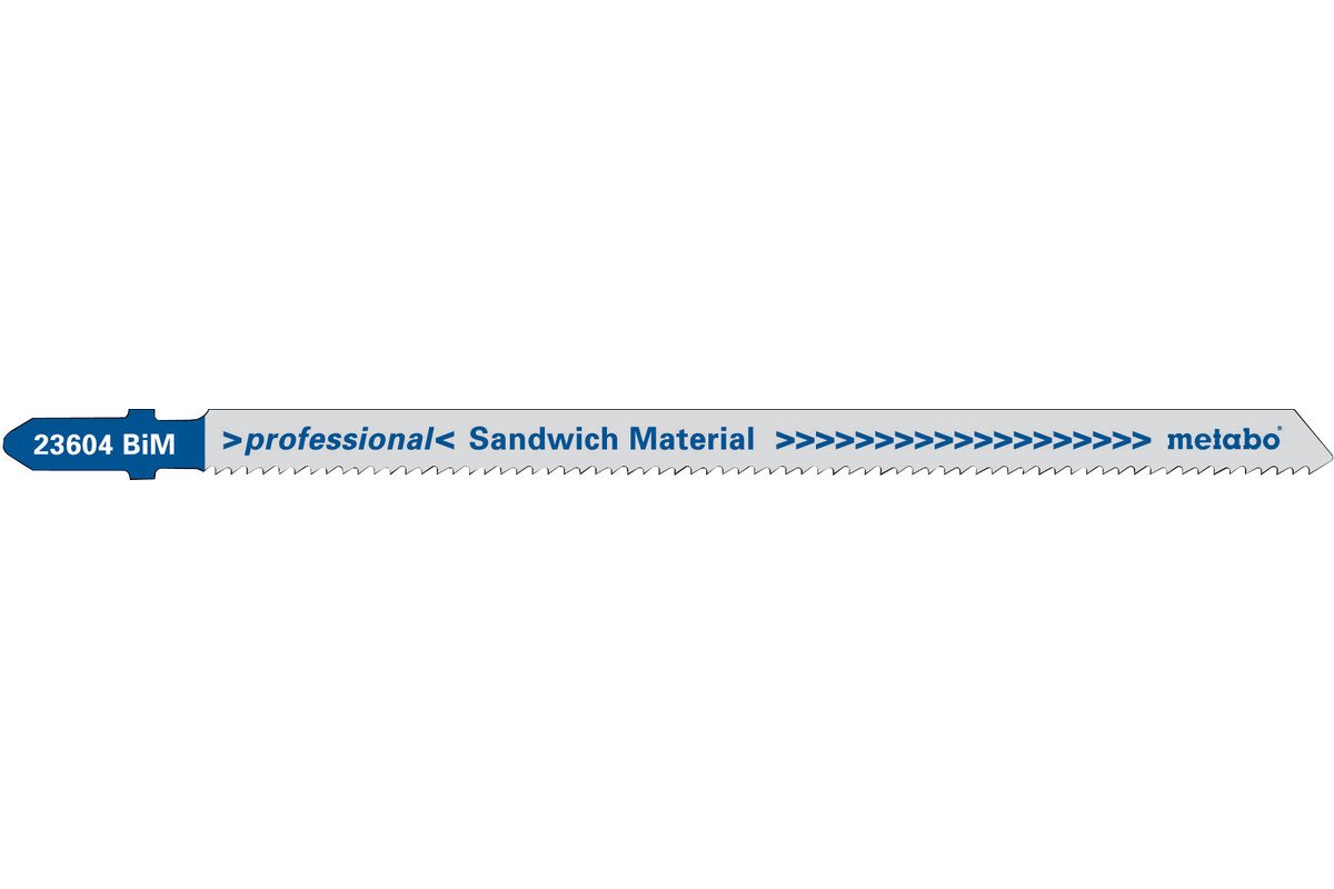 Jigsaw Blade - Steel, Bi-Metal 150mm Sandwich, Plexiglass, Bi-Metal