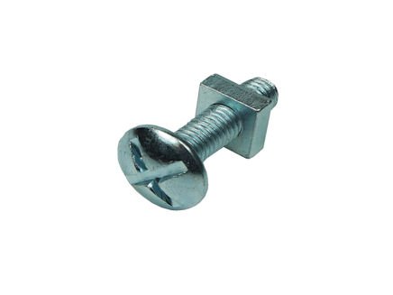 Roofing Bolts Nuts M8 x 120mm Plated  	